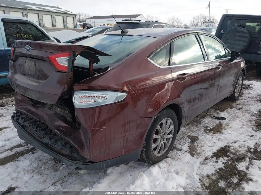 2016 FORD FUSION S