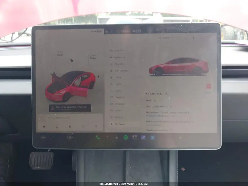 2024 TESLA MODEL 3 LONG RANGE DUAL MOTOR ALL-WHEEL DRIVE/REAR-WHEEL DRIVE