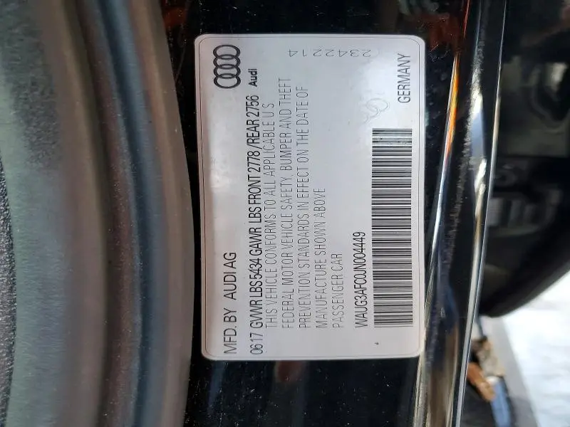 2018 AUDI A6 PREMIUM PLUS  