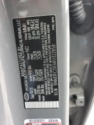 2024 HYUNDAI TUCSON SEL  