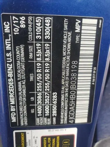 2018 MERCEDES-BENZ GLE 350 4MATIC  