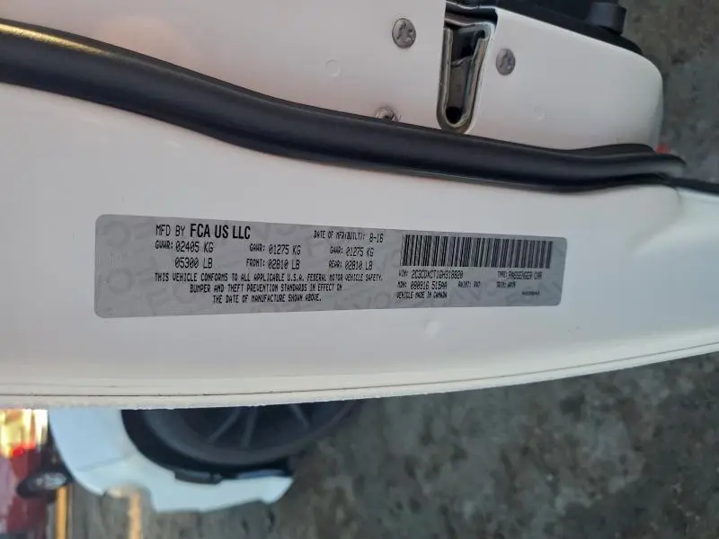 2016 DODGE CHARGER R/T  