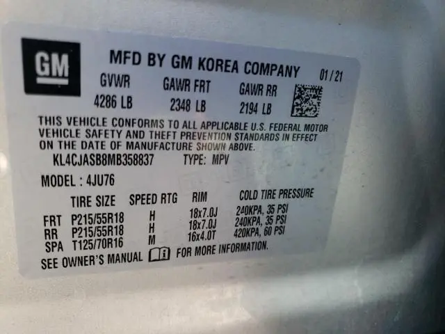 2021 BUICK ENCORE PREFERRED  