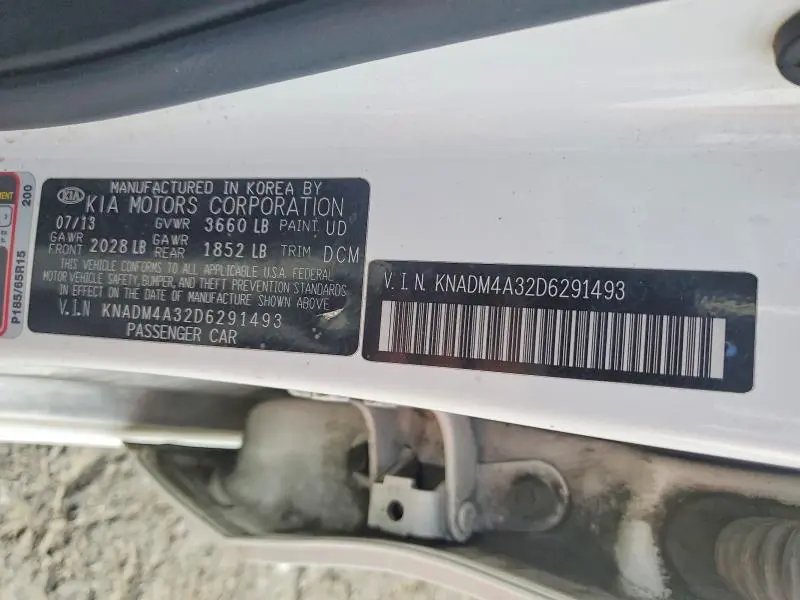 2013 KIA RIO LX  