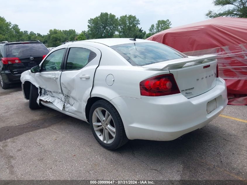 2013 DODGE AVENGER SE V6