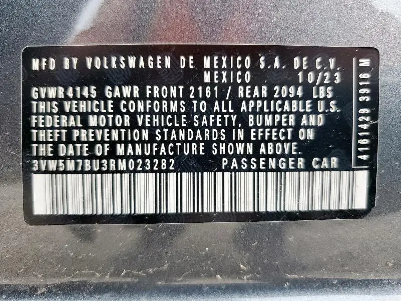 2024 VOLKSWAGEN JETTA S  