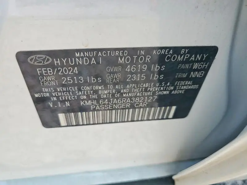 2024 HYUNDAI SONATA SEL  