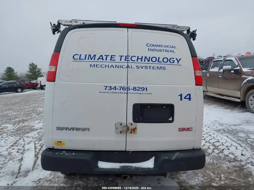 2018 GMC SAVANA 2500 WORK VAN