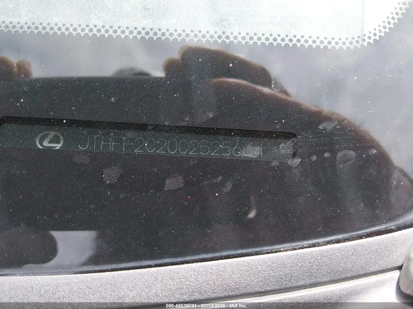 2012 LEXUS IS 250C  