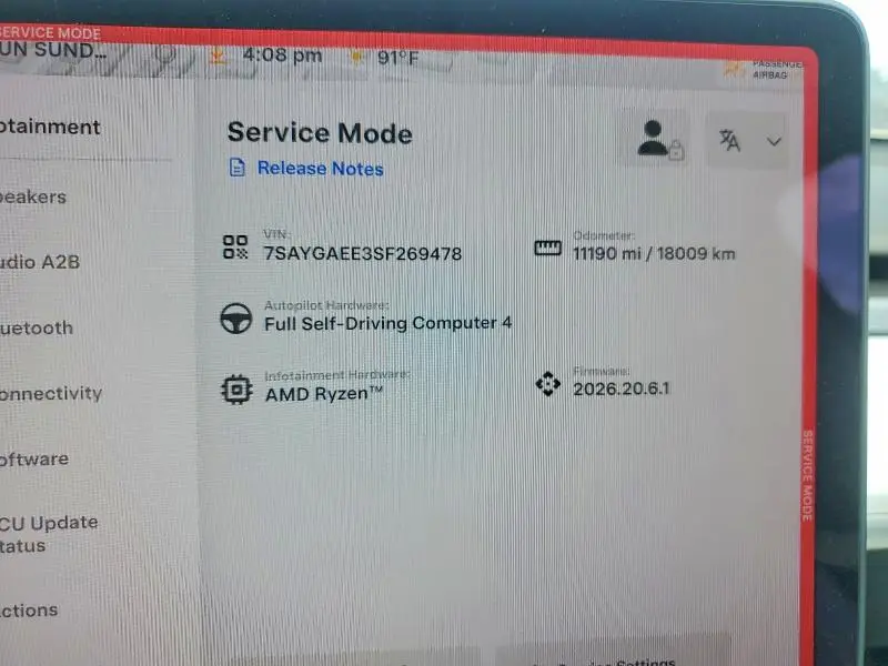 2025 TESLA MODEL Y   