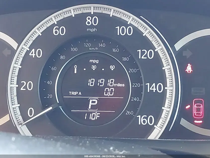 2015 HONDA ACCORD EX-L V-6