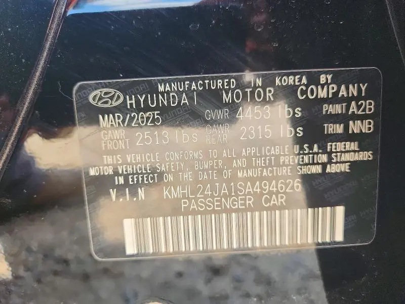 2025 HYUNDAI SONATA SE  