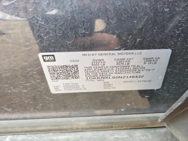 2022 GMC ACADIA DENALI  