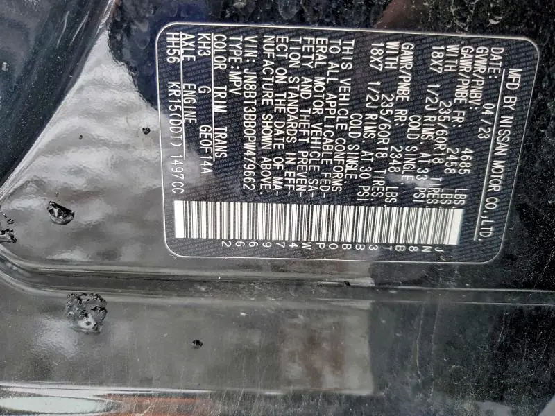 2023 NISSAN ROGUE SV  