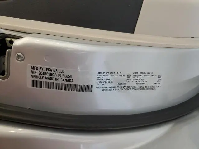 2024 CHRYSLER PACIFICA TOURING L  