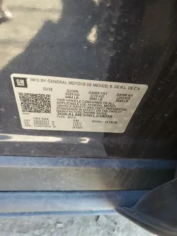 2019 GMC TERRAIN SLE  