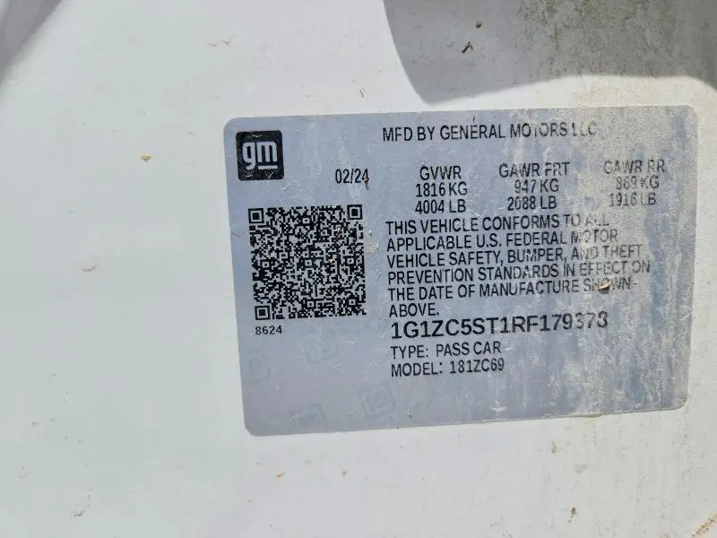 2024 CHEVROLET MALIBU LS  