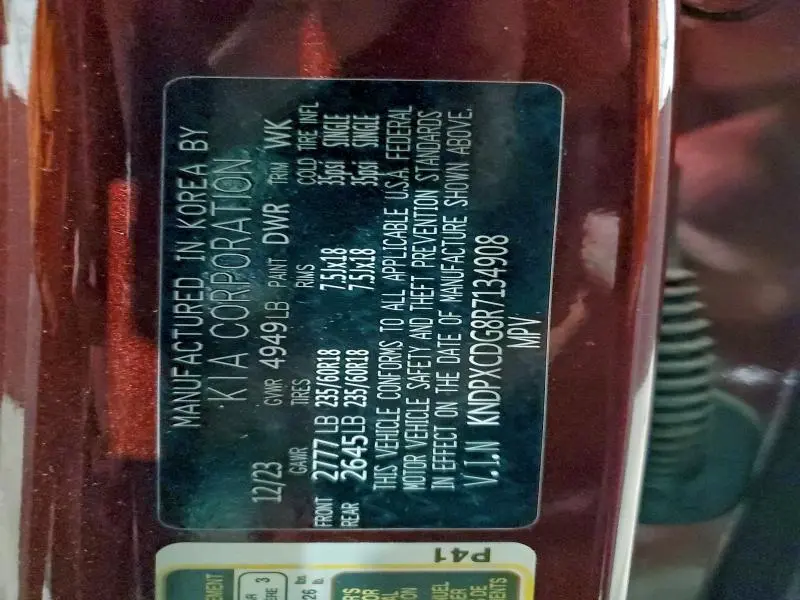 2024 KIA SPORTAGE SX PRESTIGE  