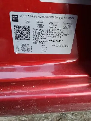 2023 GMC SIERRA K1500 DENALI  