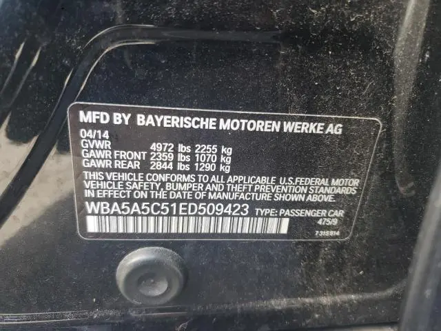 2014 BMW 528 I  