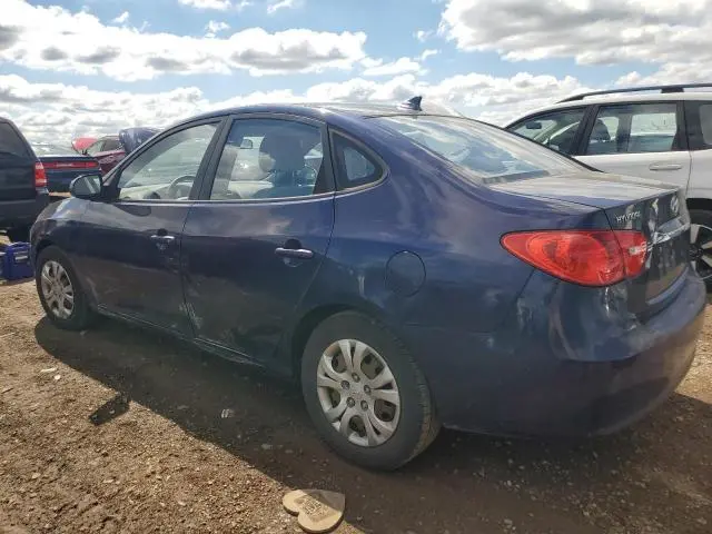 2010 HYUNDAI ELANTRA BLUE  