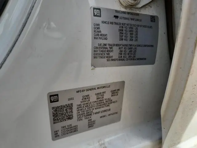 2022 GMC SIERRA K2500 SLE  