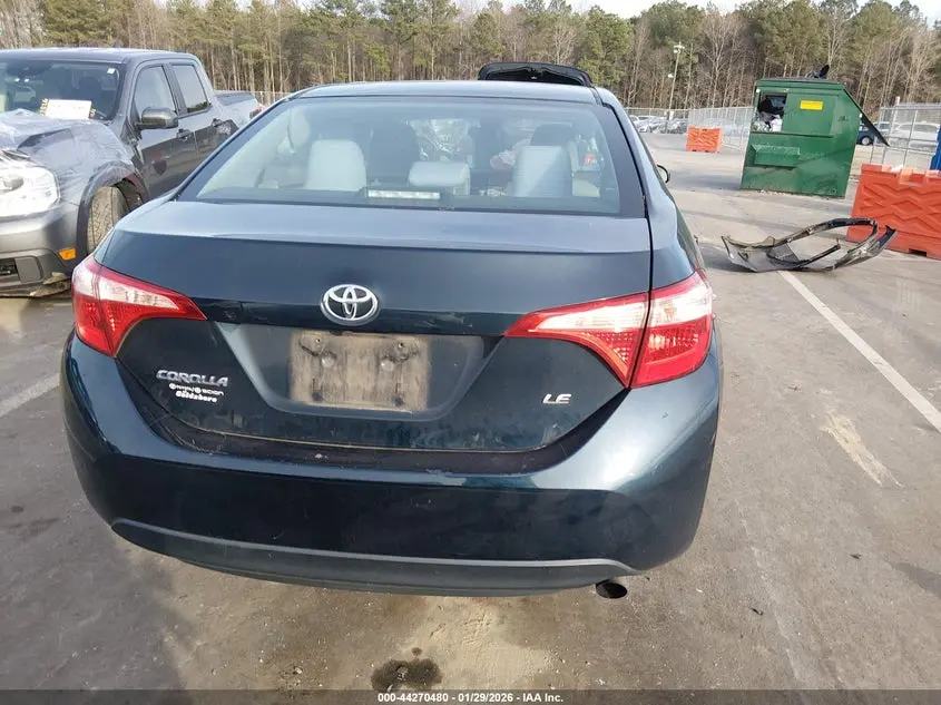 2017 TOYOTA COROLLA LE