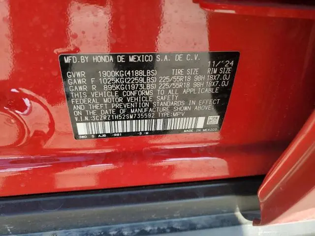 2025 HONDA HR-V SPORT  