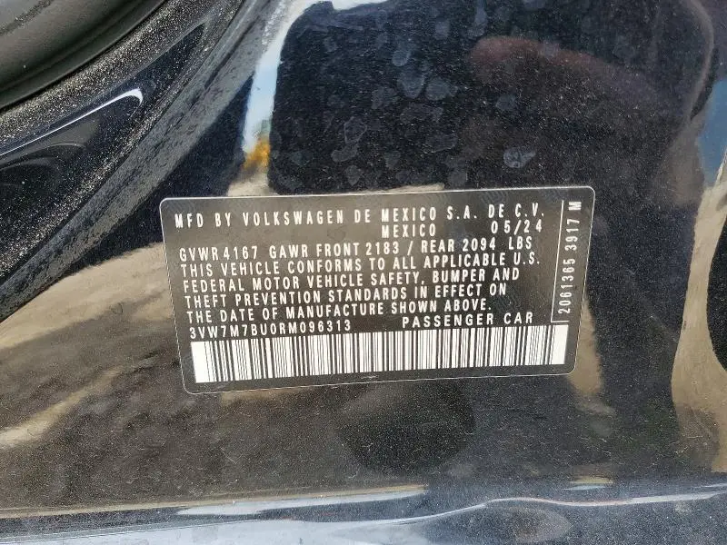 2024 VOLKSWAGEN JETTA SE  