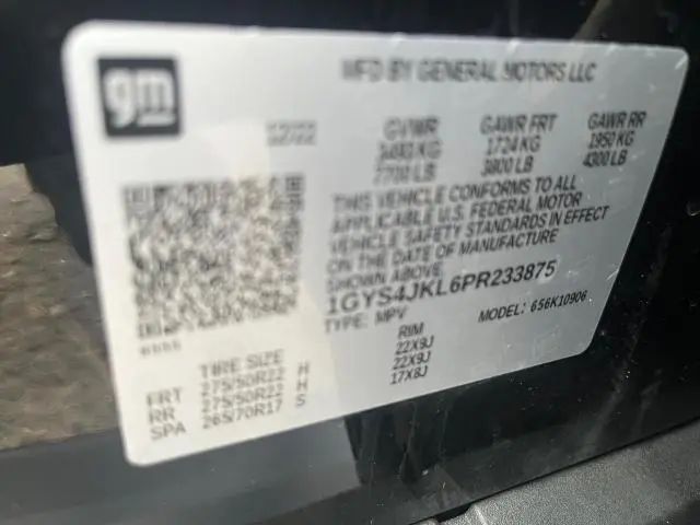 2023 CADILLAC ESCALADE ESV LUXURY  