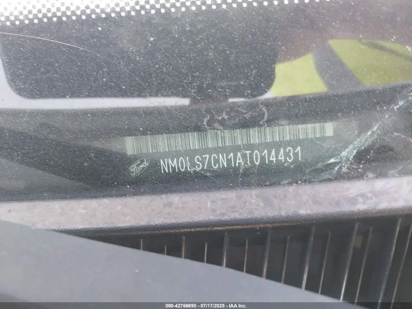 2010 FORD TRANSIT CONNECT XL