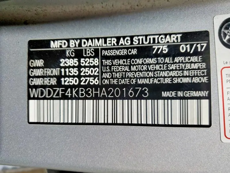 2017 MERCEDES-BENZ E 300 4MATIC  