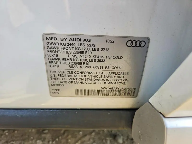 2023 AUDI Q5 PREMIUM 40  