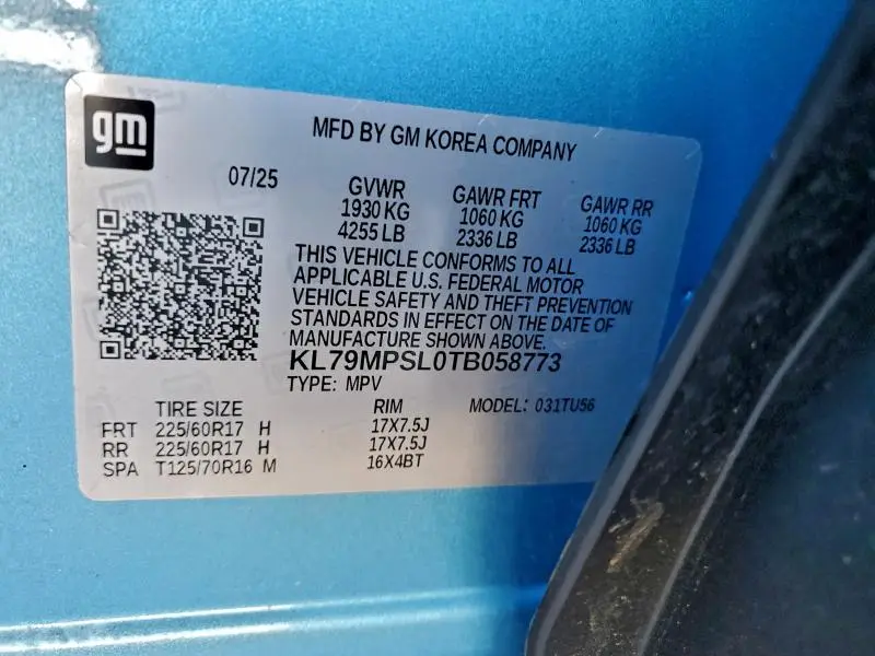 2026 CHEVROLET TRAILBLAZER LT  