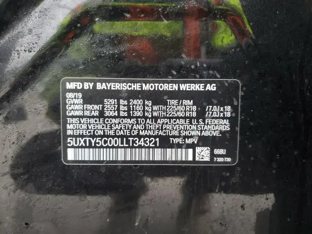 2020 BMW X3 XDRIVE30I  