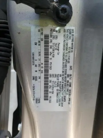 2014 FORD FOCUS SE  