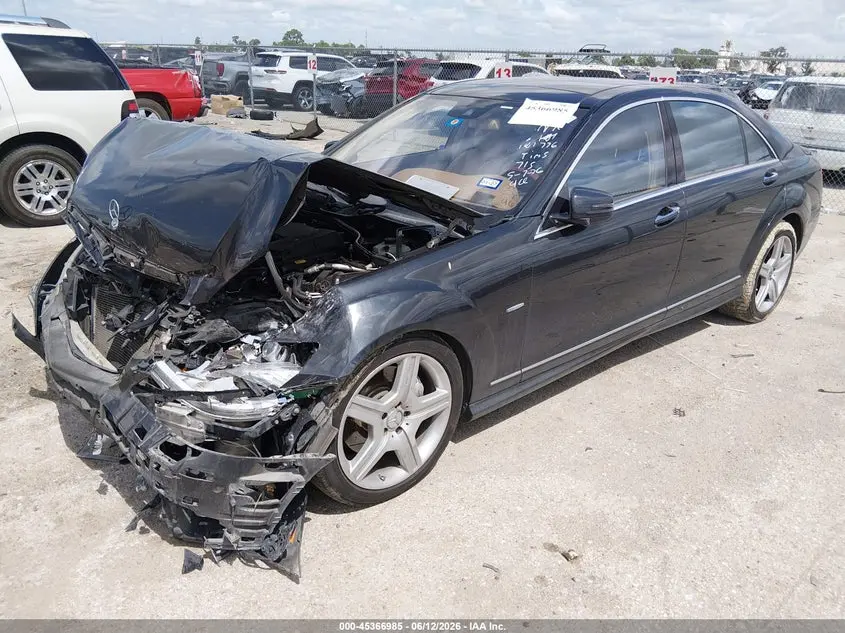 2012 MERCEDES-BENZ S 550  