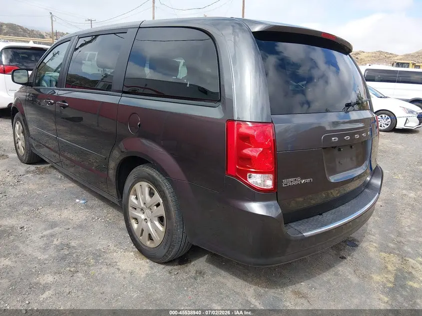 2017 DODGE GRAND CARAVAN SE