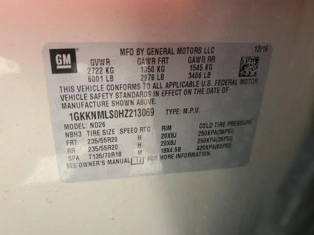 2017 GMC ACADIA SLT-1  
