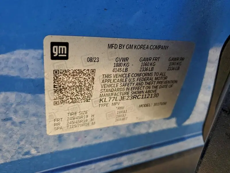 2024 CHEVROLET TRAX 2RS  