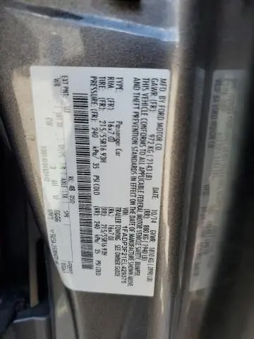 2014 FORD FOCUS SE  