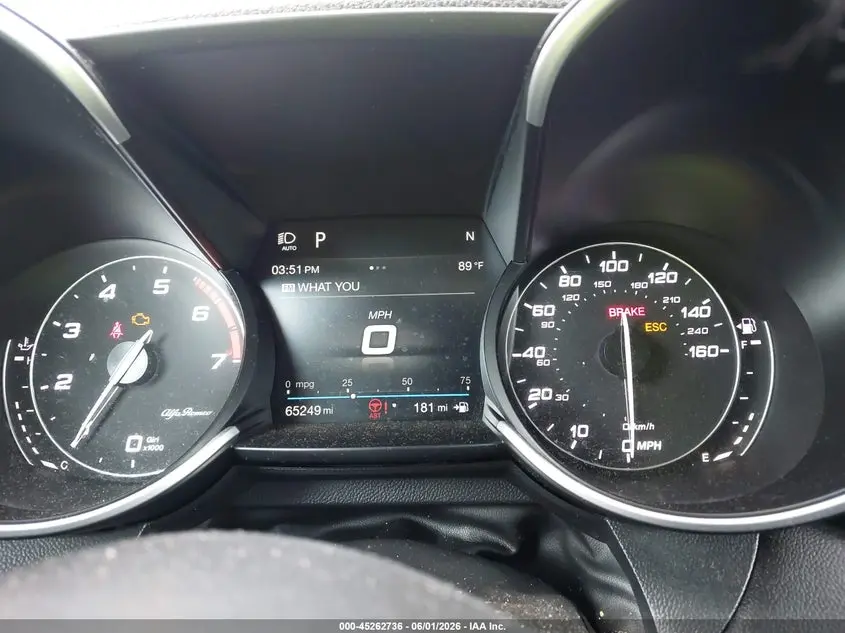 2019 ALFA ROMEO GIULIA RWD