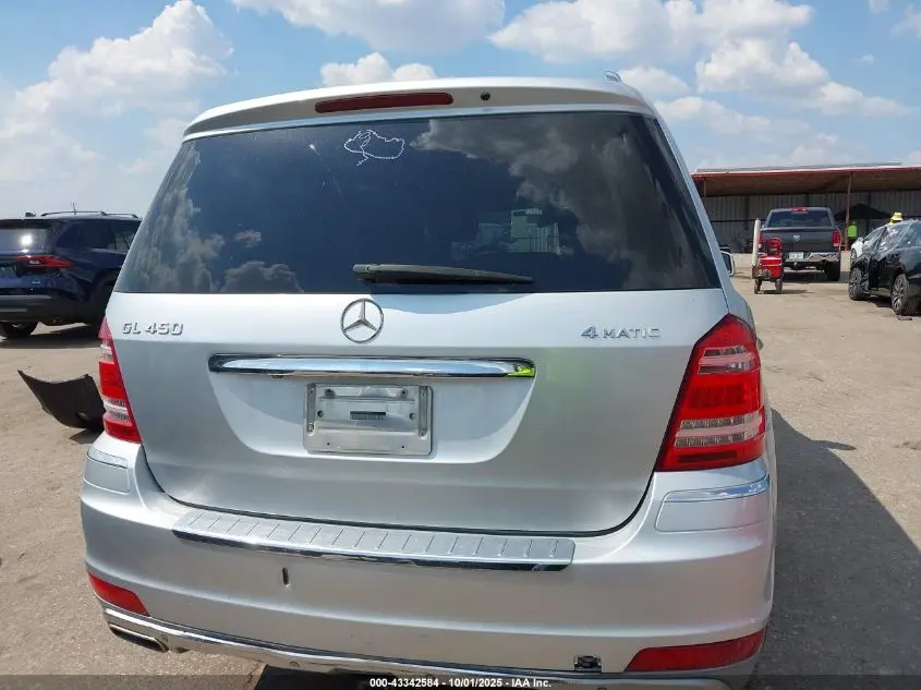 2011 MERCEDES-BENZ GL 450 4MATIC