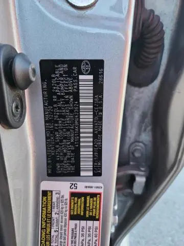 2021 TOYOTA CAMRY SE  