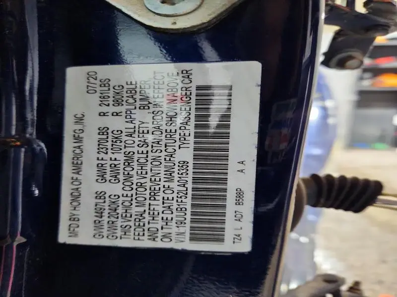 2020 ACURA TLX TECHNOLOGY  