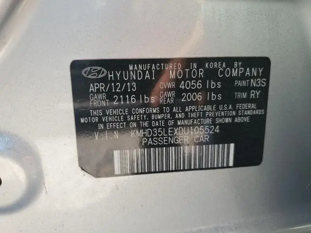 2013 HYUNDAI ELANTRA GT