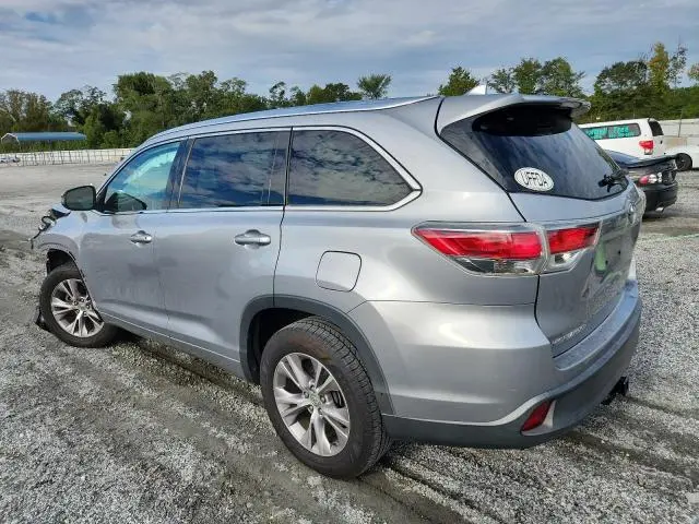 2014 TOYOTA HIGHLANDER XLE  