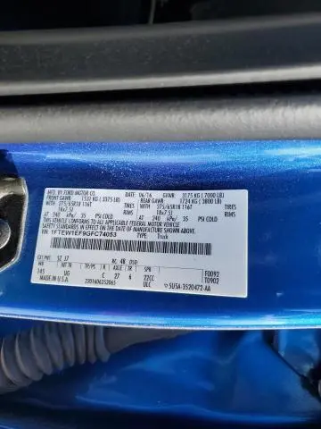 2016 FORD F150 SUPERCREW  