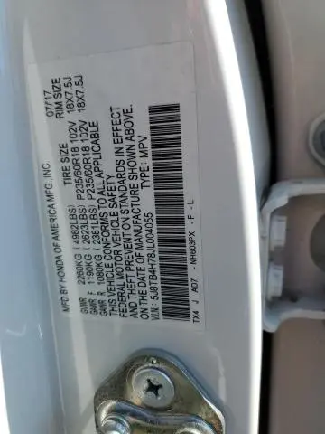 2018 ACURA RDX ADVANCE  