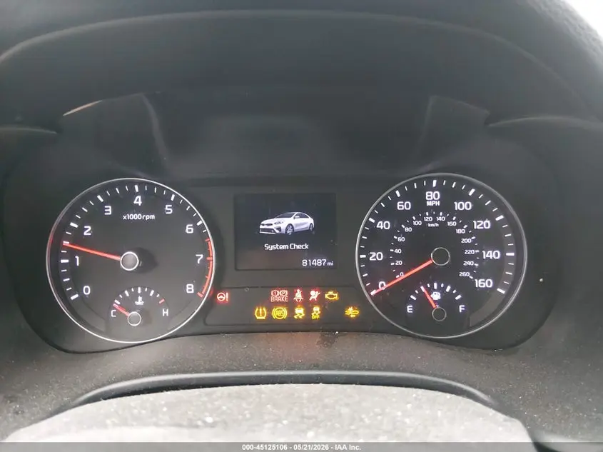 2020 KIA FORTE LXS